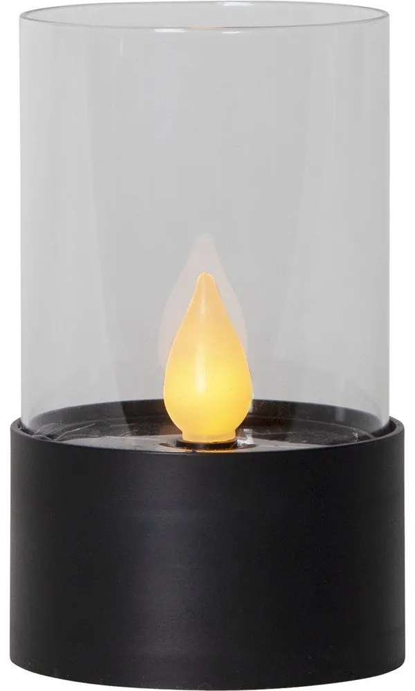 Decorazione luminosa a LED nera per esterni, altezza 13,5 cm Puloun - Star Trading