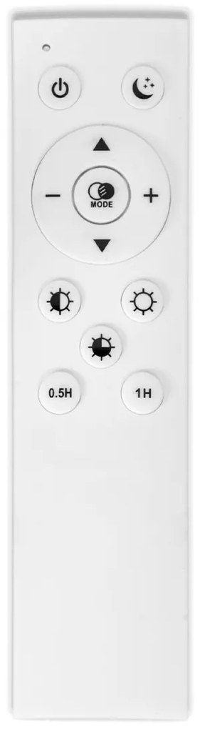 Plafoniera LED Quadrata 72W Ø480mm CCT Dimmerabile + Telecomando Bianca