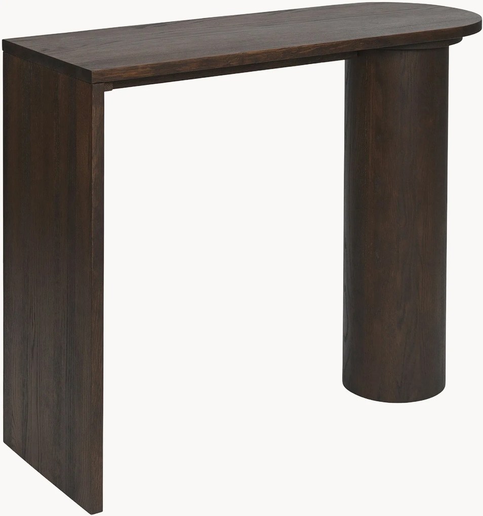 Consolle in legno di quercia Pylo