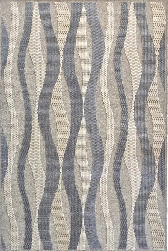 Tappeto Nastri Wool in lana multicolore L 230 x L 160 cm