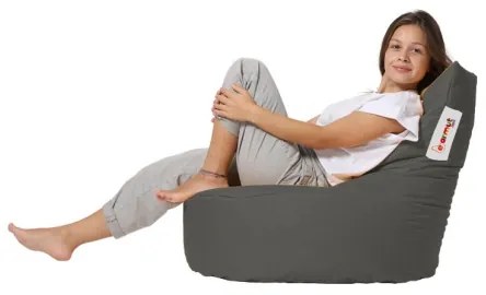 Pouf 70x70 cm grigio