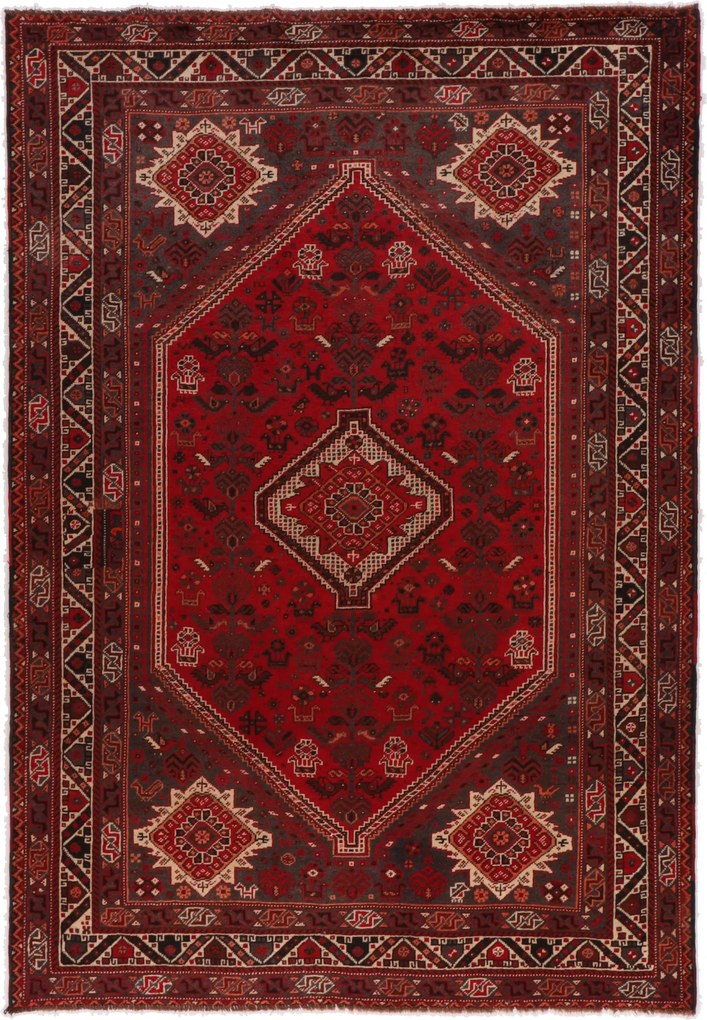 Shiraz Tappeto 300 x 210 (Iran) Annodato A Mano