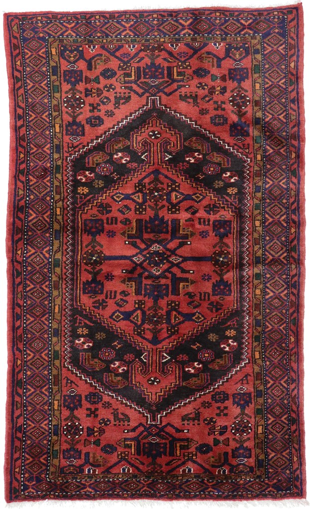 Sandjan Tappeto 130 x 220 (Iran) Annodato A Mano