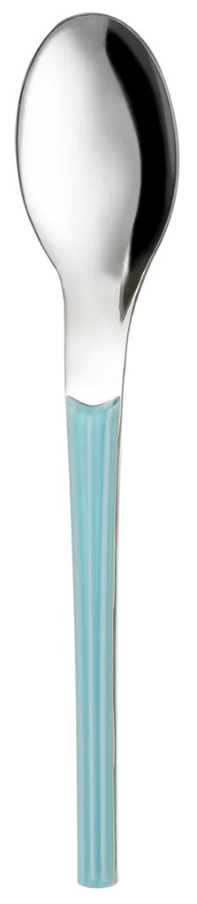Cucchiaio in acciaio inox manico turchese Eme