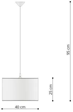 Sollux SL.1419 - Lampadario a sospensione per bambini CAT 1xE27/15W/230V diametro 40 cm
