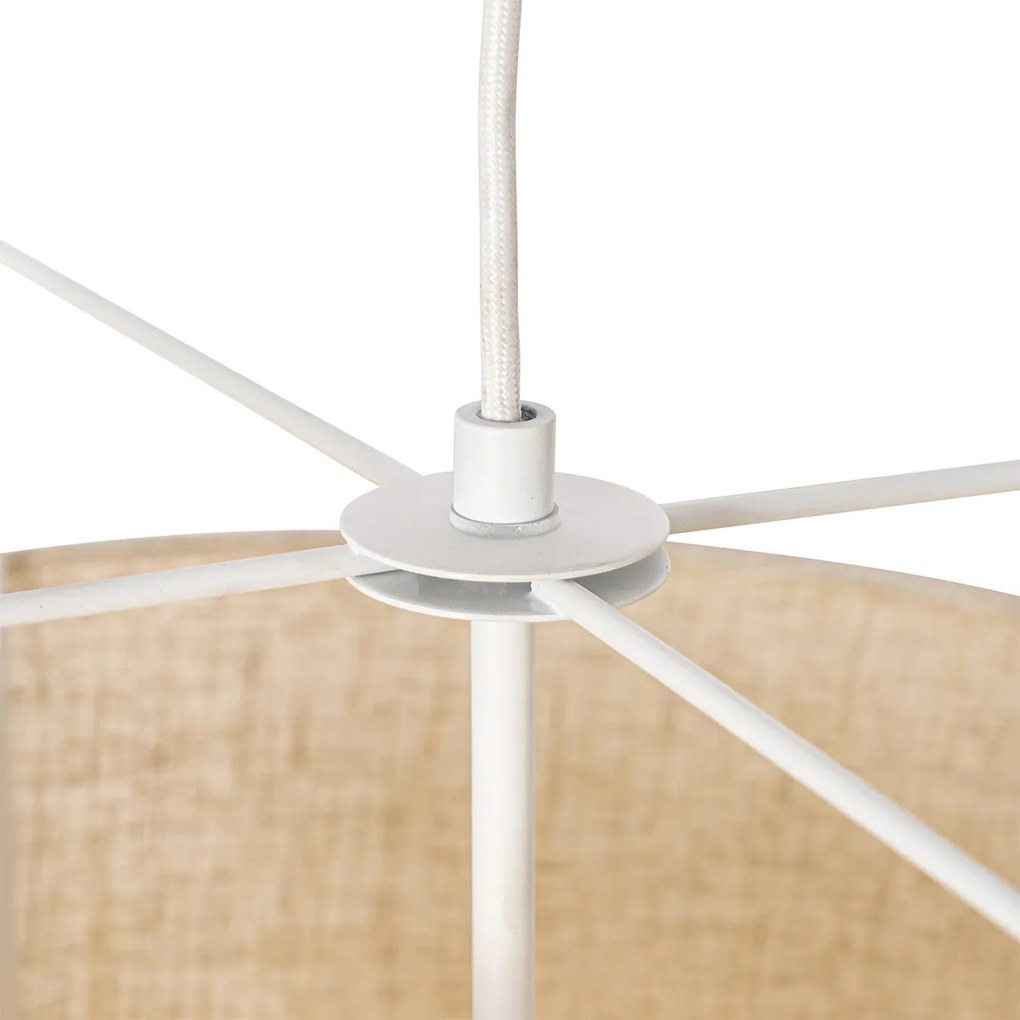 Lampada a sospensione di design beige - Rich