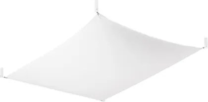 Lampada da Soffitto in Tessuto 2xG13 85W LUNA 1 Bianca