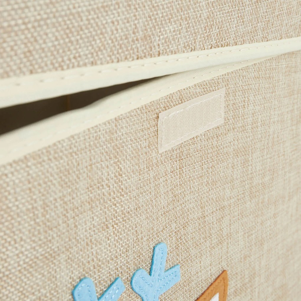 Bieco - Scatola portaoggetti con coperchio - cerbiatto