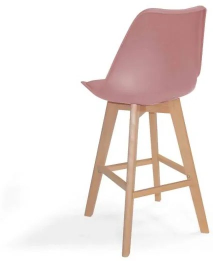 SGABELLO MEDIO NEW TOWER WOOD NUDE