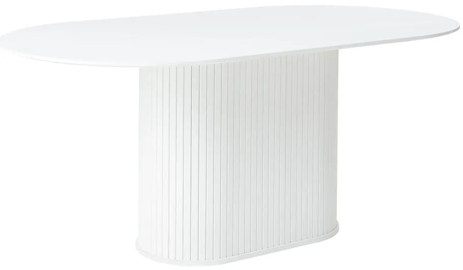 Tavolo da pranzo rotondo 95x180 cm Nola – Unique Furniture