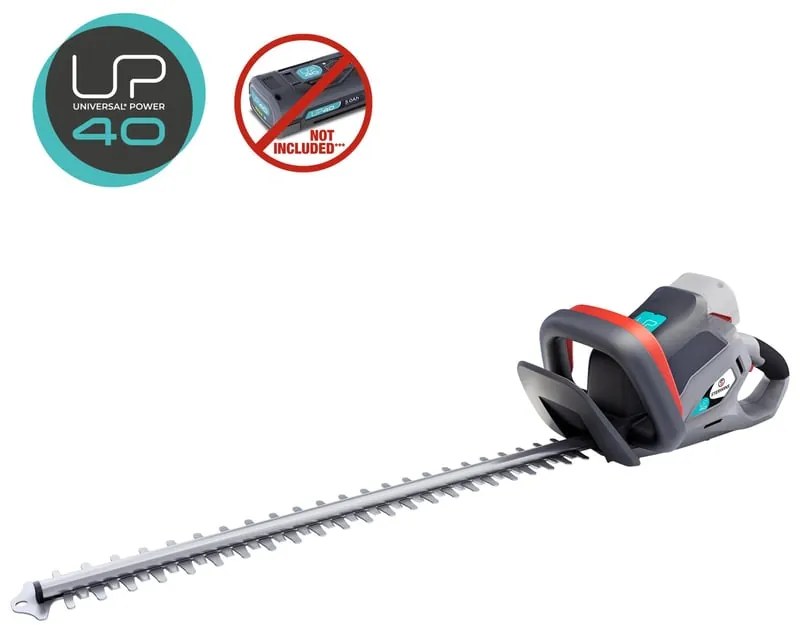 Tagliasiepi a batteria con spazzole al carbonio in acciaio STERWINS 2 lame da 60 cm 40 V batteria non inclusa con guaina protettiva