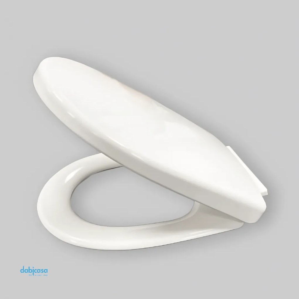 Copriwater Per Vaso/Bidet Chiusura Standard Bianco Lucido