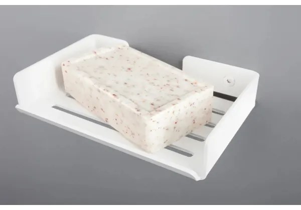 Deante ADM_A411 - Portasapone a parete MOKKO bianco