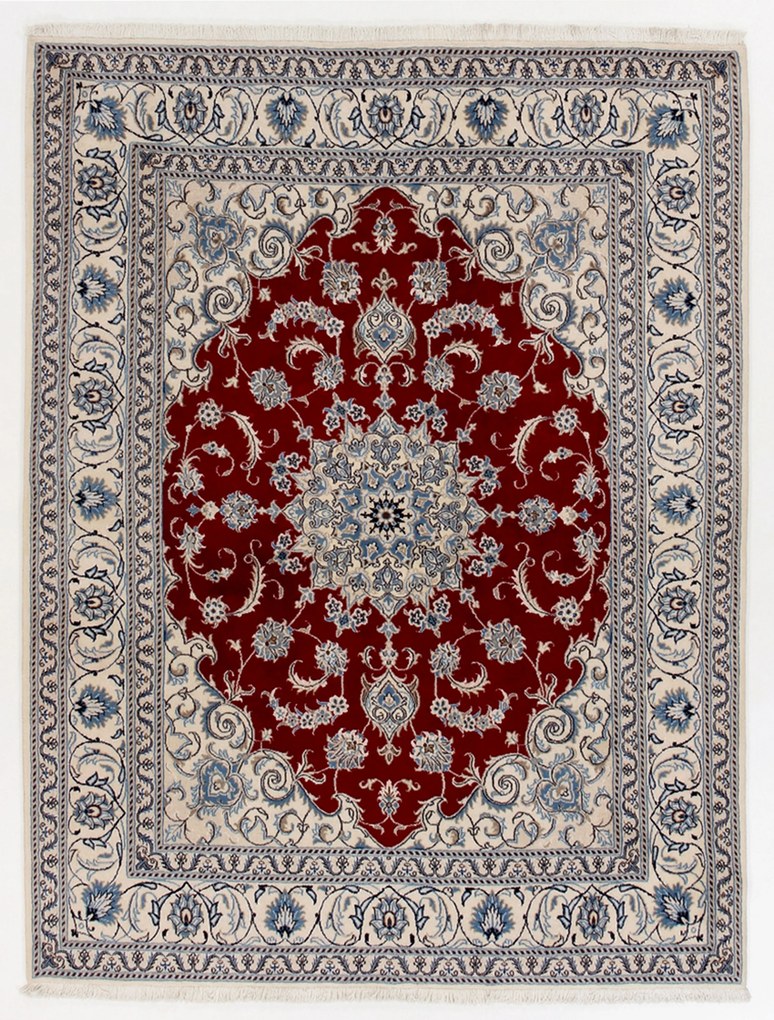 Nain Tappeto 200 x 260 (Iran) Annodato A Mano