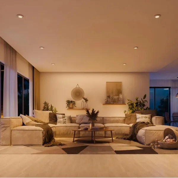 Philips - Confezione da 3 faretti da incasso PERIDOT 1xGU10/7W/230V bianco