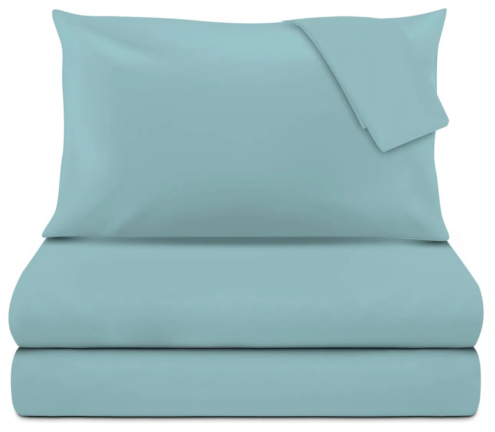 Completo letto 2 piazze poli azzurro