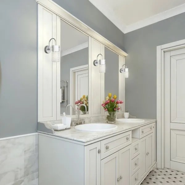 Rabalux 2194 - Applique bagno NIAGARA 1xE14/40W/230V IP44 cromo