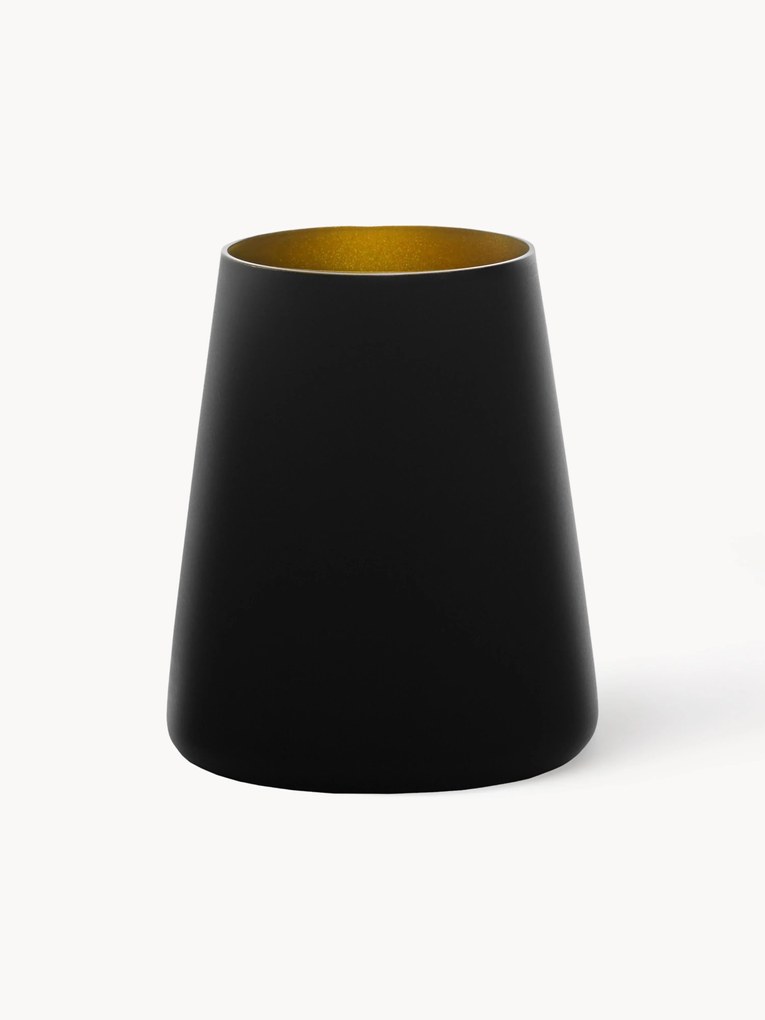 Set di 6 bicchieri da cocktail in cristallo a forma di cono Power