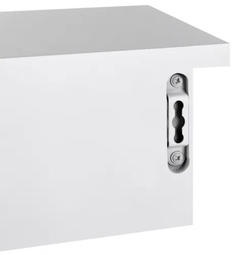 Mensola da parete con scomparti SHELFY bianca