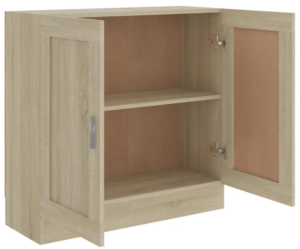 Libreria rovere sonoma 82,5x30,5x80 cm in truciolato