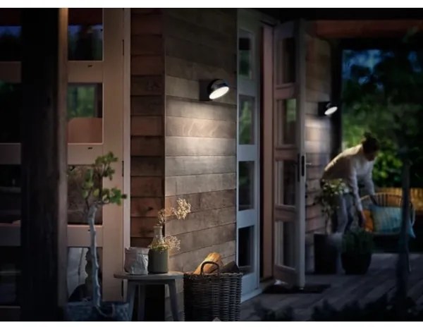 Philips MIMOSA LED 7W 230V 2700K IP44 lampada da parete esterna