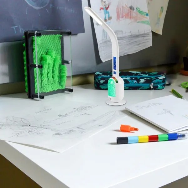 Rabalux 74231 - LED RGB Lampada da tavolo dimmerabile FIGEN LED/5W/230V bianco