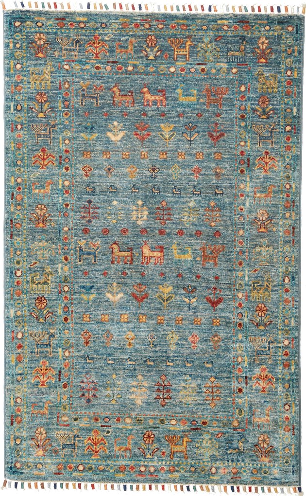 Samarkand Tappeto orientale 80 x 130 (Pakistan) Annodato A Mano