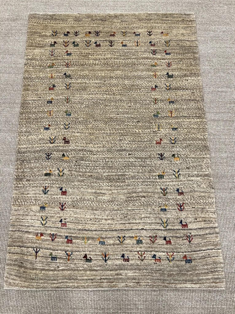 Gabbeh Tappeto persiano 100x150 Marrone (Iran) Annodato A Mano