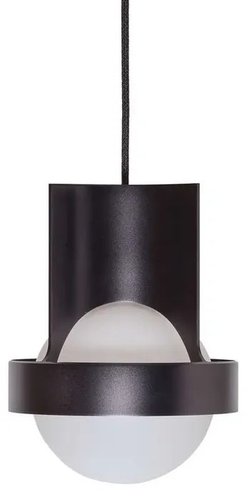 Loop Lampada a Sospensione Single Large w/Sphere IV Dark Grey - Tala