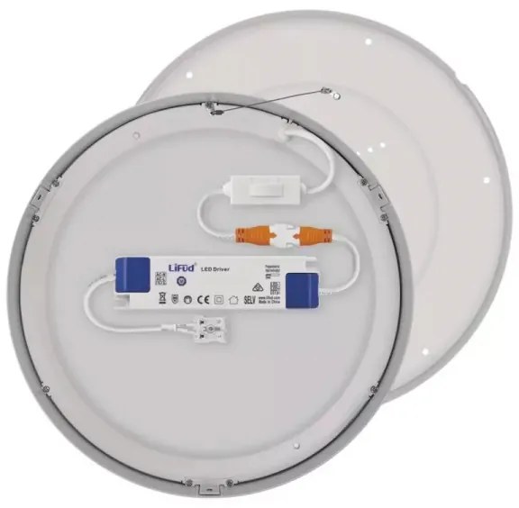 Plafoniera LED LED/28,5W/230V 3000/3500/4000K d. 30 cm bianco