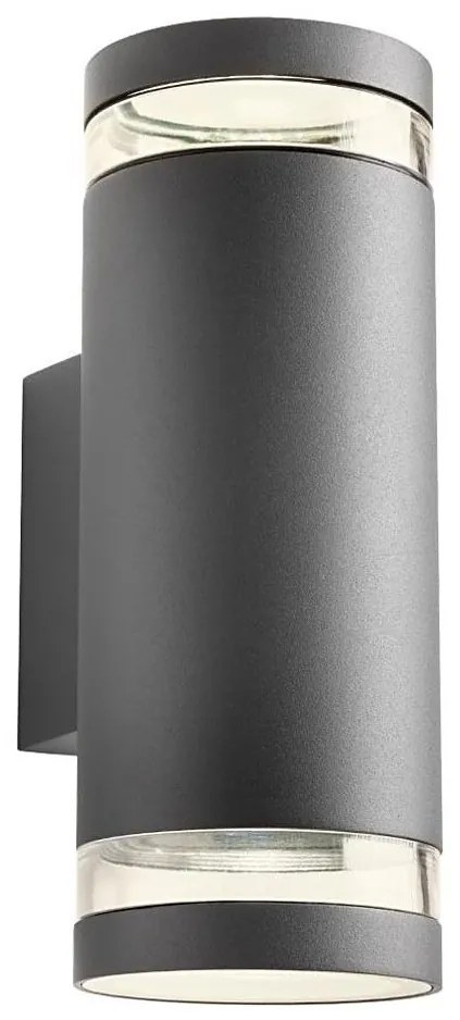 Redo 90518 - Applique da esterno CARGO 2xGU10/28W/230V IP54 antracite