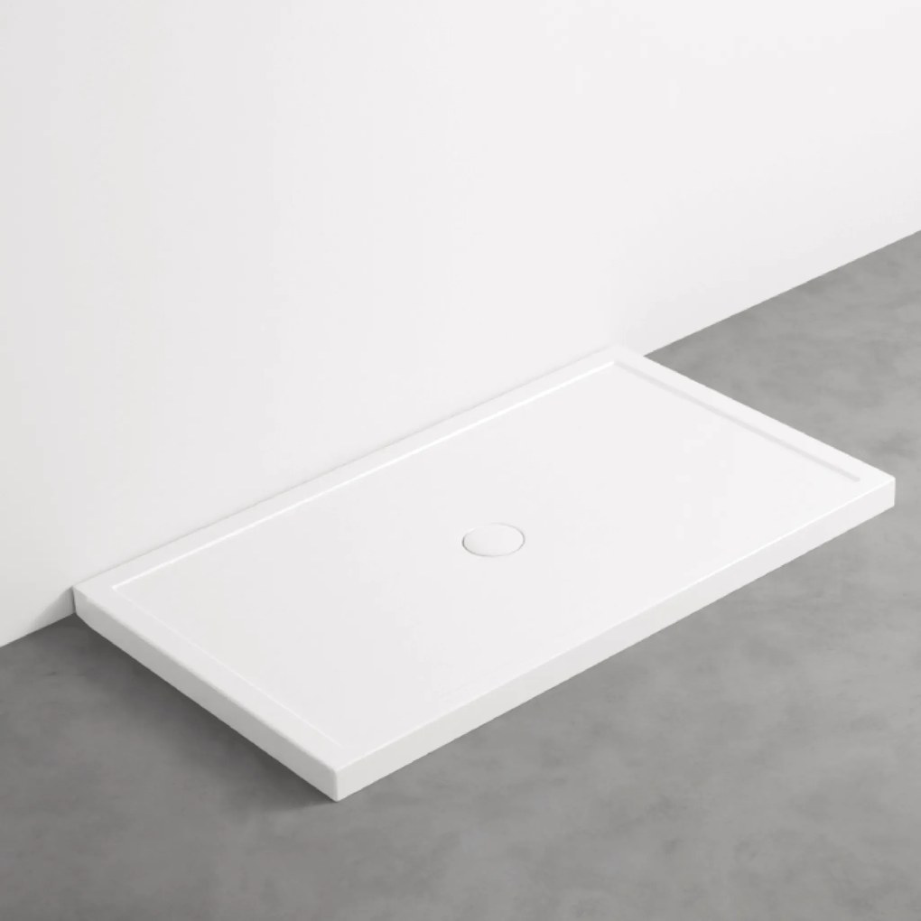 Piatto Doccia 70x120 Ceramica Cielo "Sessanta" Bianco Lucido