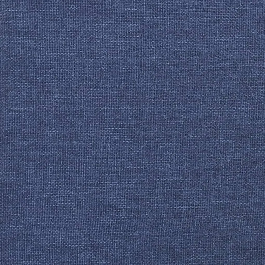 Giroletto a Molle Blu 90x190 cm in Tessuto