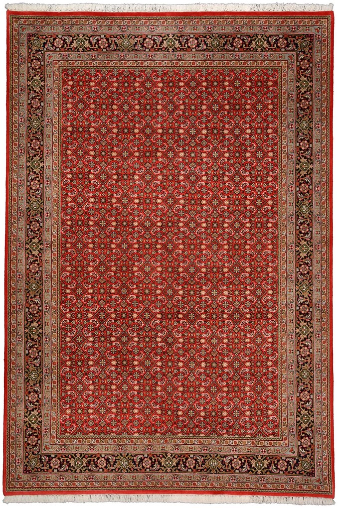 Bidjar Tappeto orientale 300 x 200 Rosa (Indian) Annodato A Mano