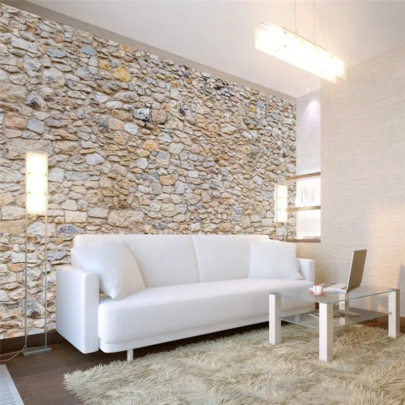 Fotomurale  Pebbles  Colore Beige, Dimensioni e Misure 400x280