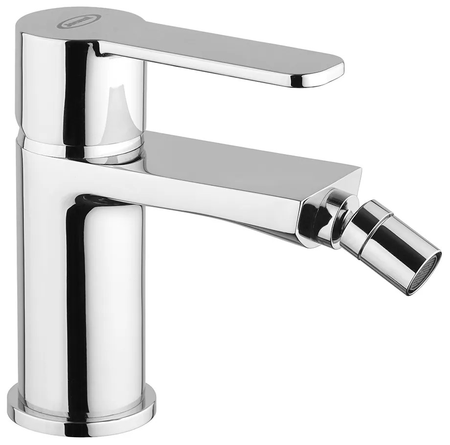 Miscelatore bidet Jacuzzi rubinetteria Eolo ottone cromato per piletta clic clac 0E000092JA01