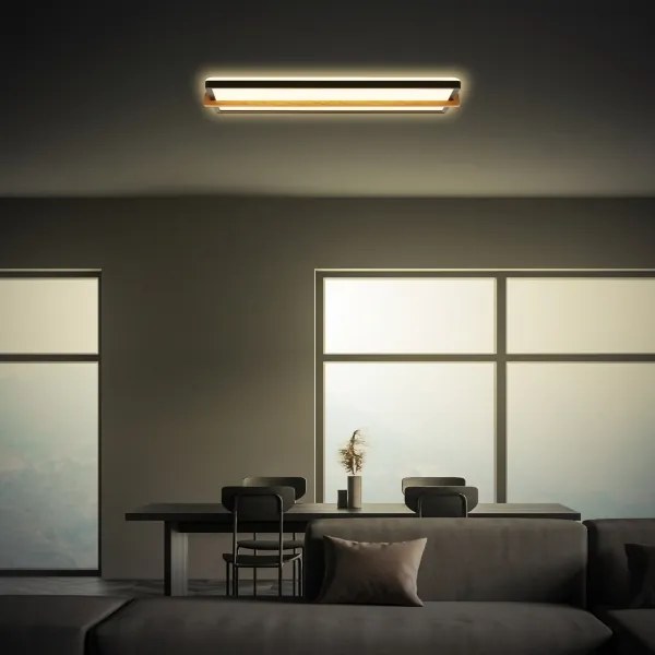 Briloner 3846015 - Plafoniera LED/22W/230V 60,5x20 cm