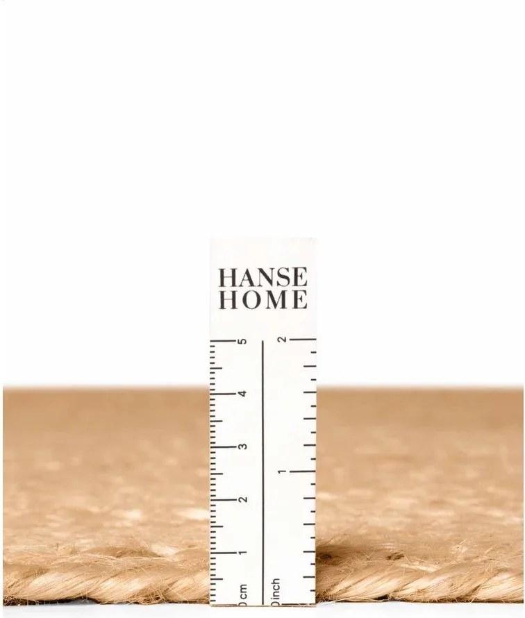 Tappeto di colore naturale in iuta reversibile/tessuto a mano 160x230 cm Braided – Hanse Home