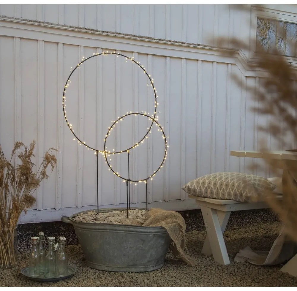 Cerchio decorativo a LED illuminato, altezza 120 cm Barlumi - Star Trading