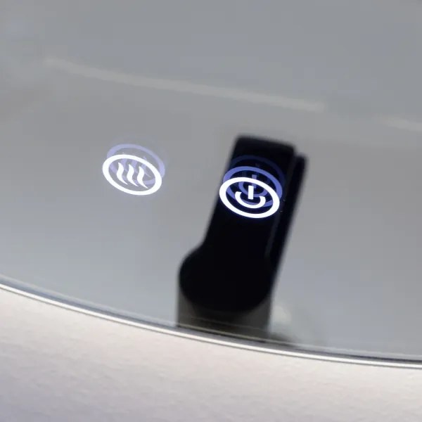 Brilagi - Specchio LED riscaldato dimmerabile con retroilluminazione DEMI PRO LED/20W/230V Ø 60 cm IP44