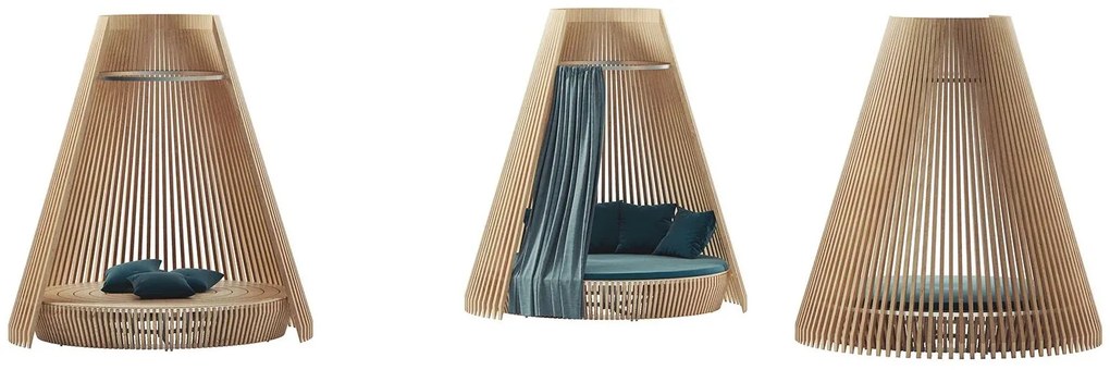 Ethimo lounge bed hut