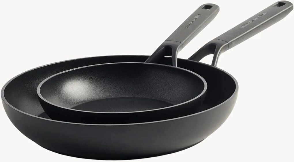 Set di 2 padelle con rivestimento antiaderente in alluminio forgiato Classic