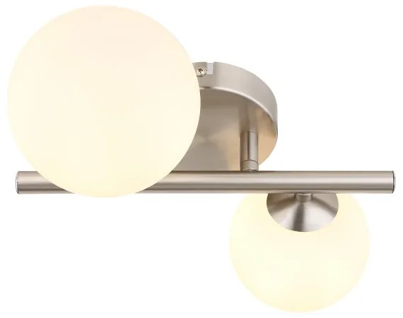 Globo 56140-2W - Lampadario a plafone LED RIHA 2xG9/3W/230V cromo