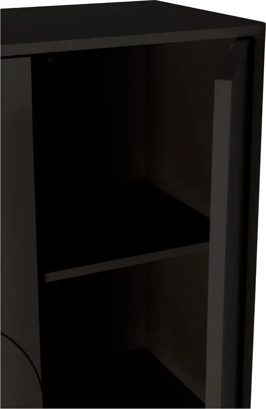 Armadietto nero 80x130x40 cm Solei – MOME