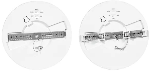 Ecolite WPCB2-24W/BI - Pannello LED LEXA LED/12/18/24W/230V bianco