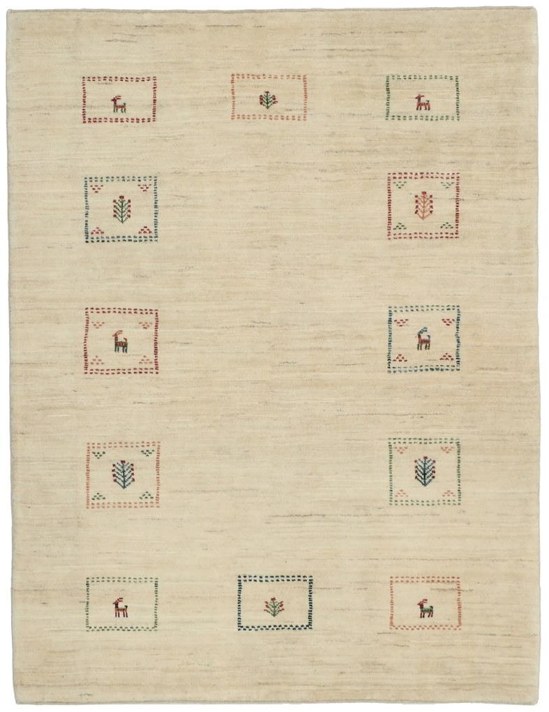 Gabbeh Tappeto persiano 160x210 (Iran) Annodato A Mano