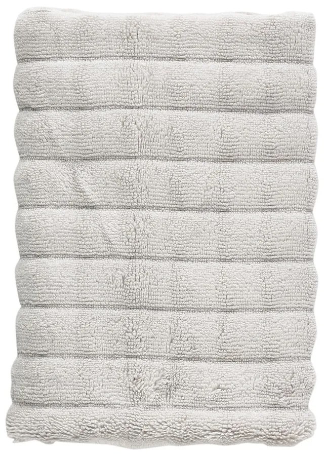 Asciugamano in cotone grigio chiaro 50x100 cm Inu - Zone