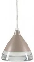 Sospensione in Alluminio Pressofuso con Diffusore in Acrilico - 20W, 1955 Lumen, Luce Naturale tortora