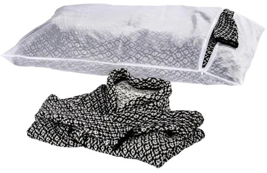 WENKO 3751900100 - Sacco per bucato 90 x 60 cm, bianco