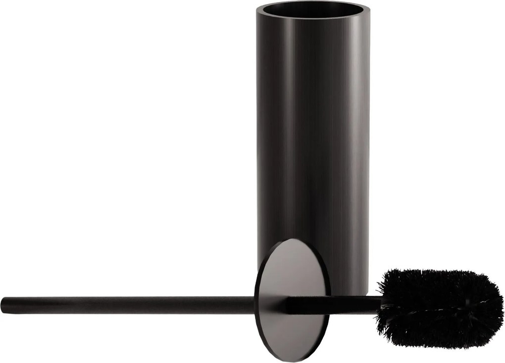 Spazzola per WC mettalico B106 BLACK